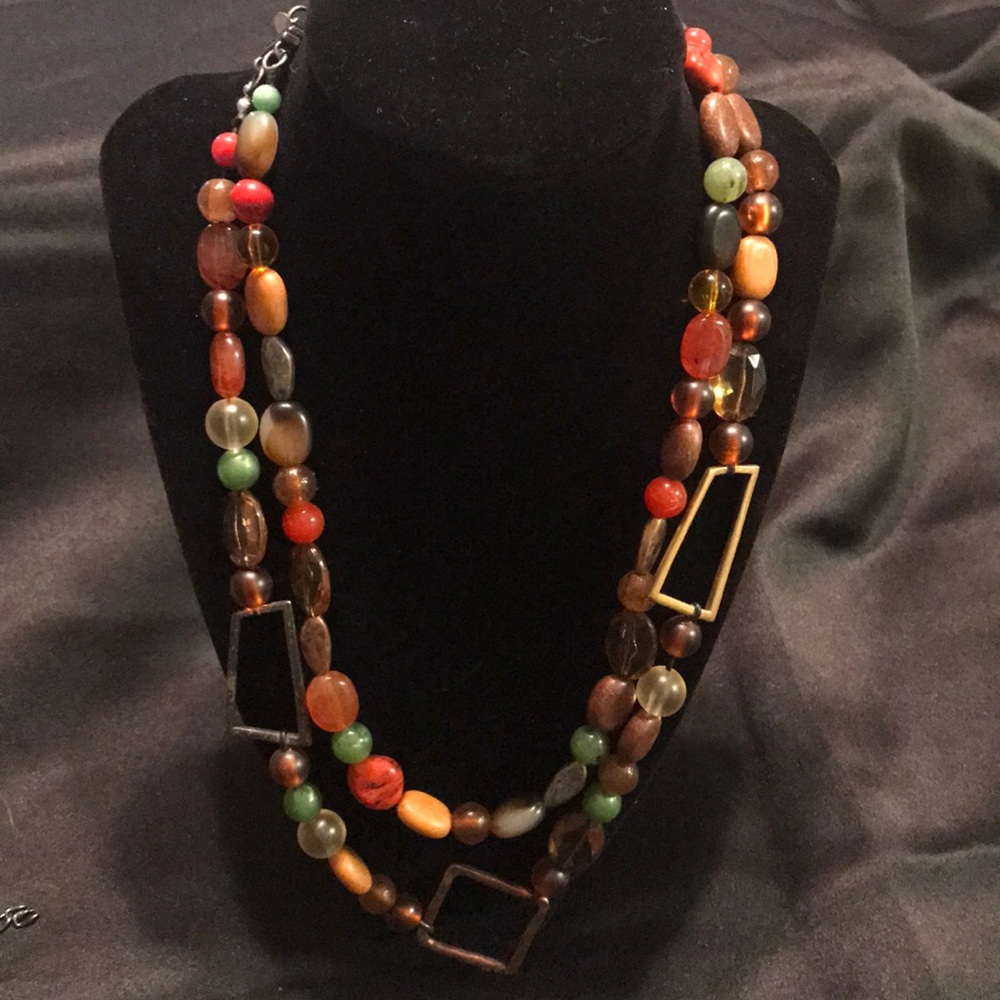 Chico's beautiful beaded necklace